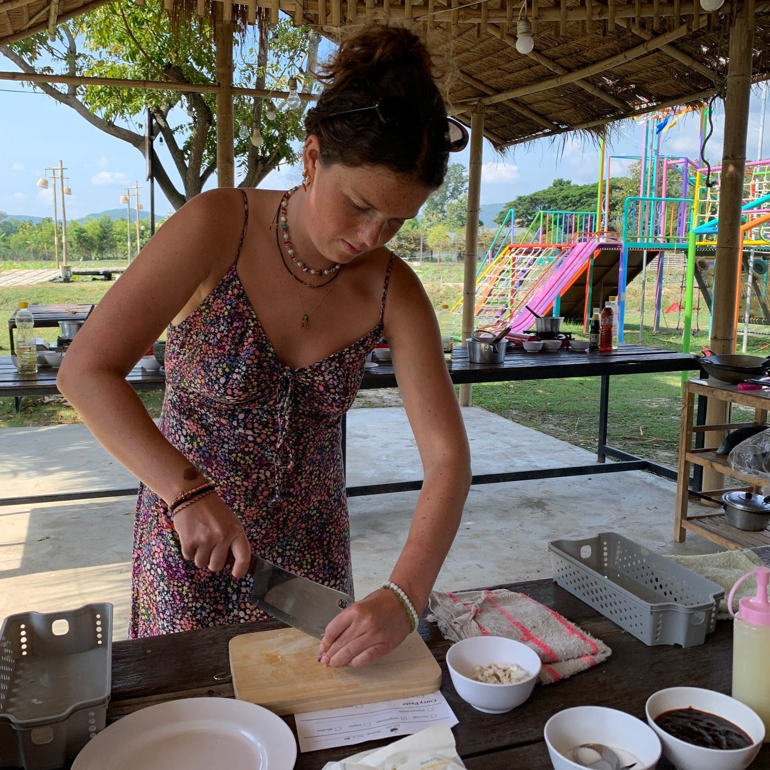 Thai Food Cooking Class at a Farm