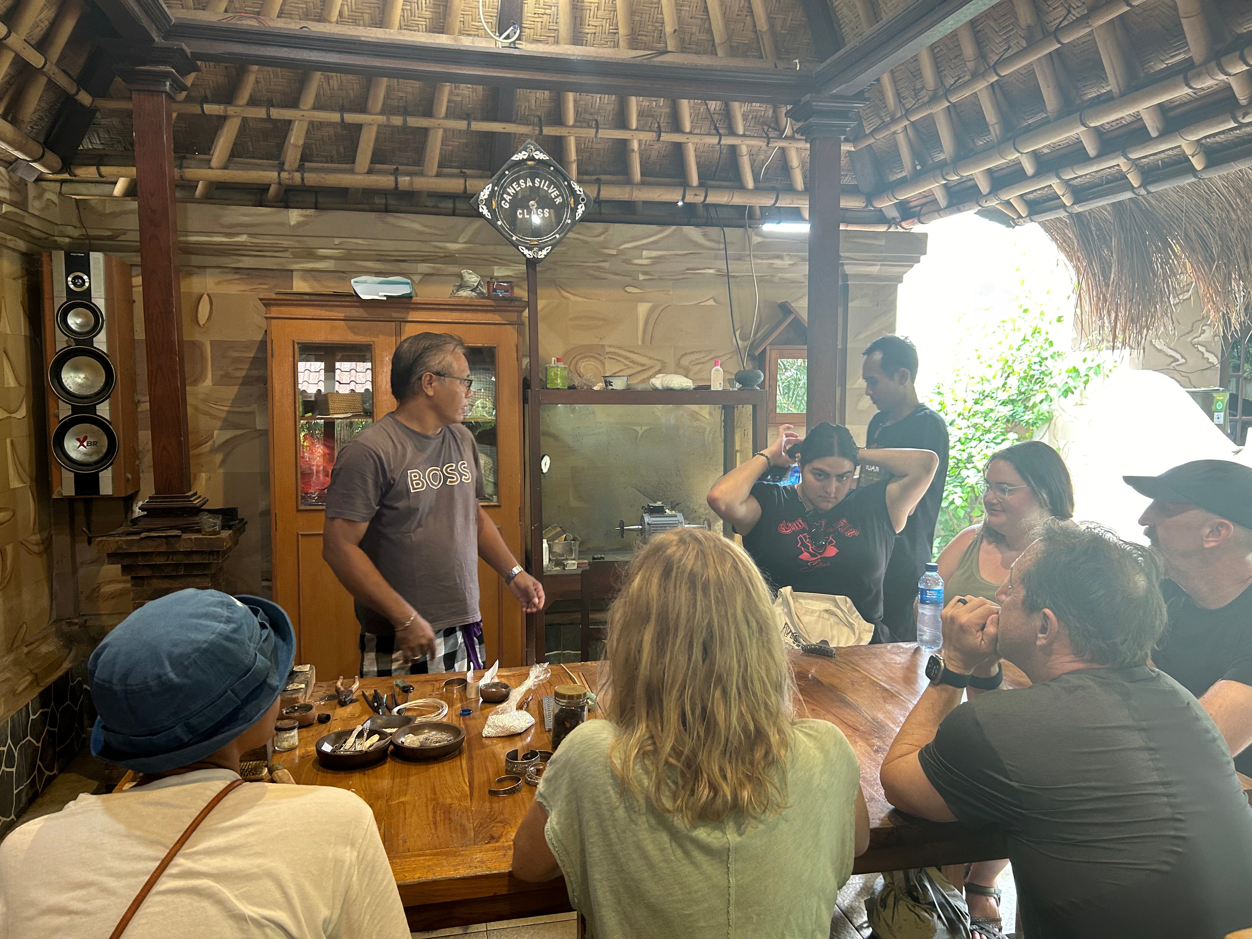 Traditional Balinese Silvermaking Jewelry Workshop