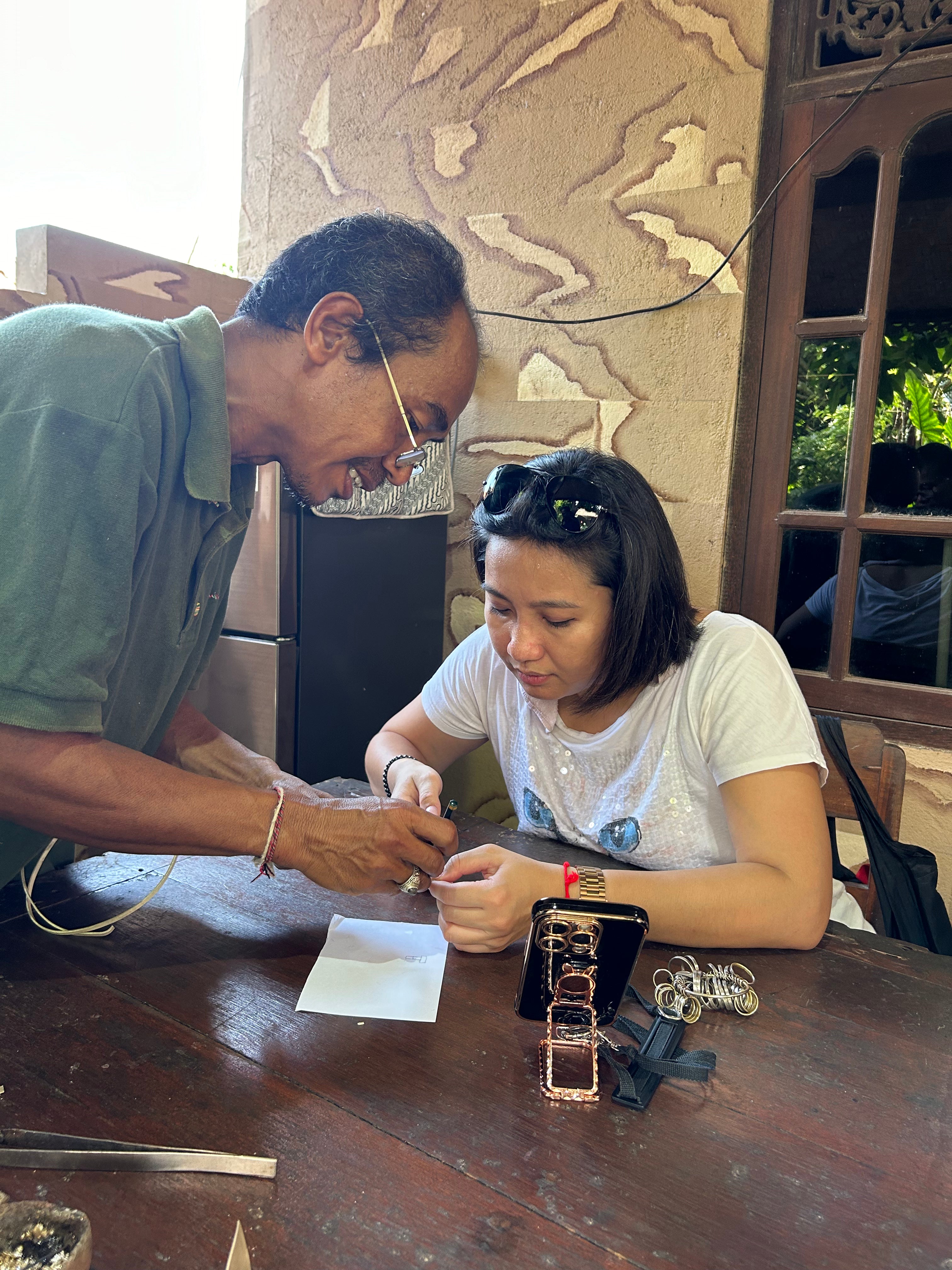 Traditional Balinese Silvermaking Jewelry Workshop